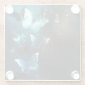 ミントナイトチョウ ガラスコースター (裏面)