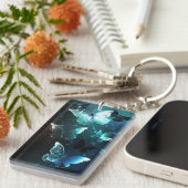 ミントナイトチョウ キーホルダー (正面右)