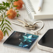 ミントナイトチョウ キーホルダー (正面右)