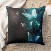 ミントナイトチョウ クッション (ブランケット)