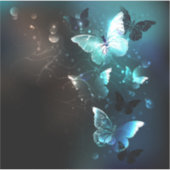 ミントナイトチョウ シール (正面)