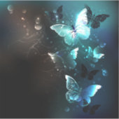 ミントナイトチョウ シール (正面)