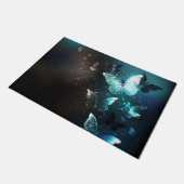 ミントナイトチョウ ドアマット (アングル)