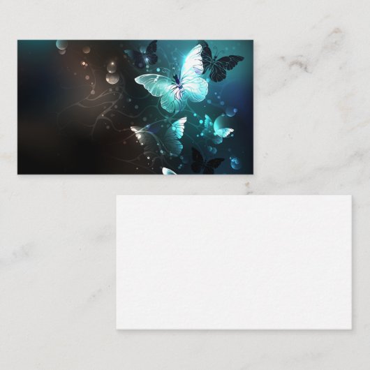 ミントナイトチョウ プレイスカード (正面/裏面)