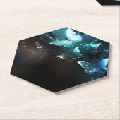 ミントナイトチョウ ペーパーコースター (アングル)