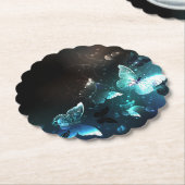 ミントナイトチョウ ペーパーコースター (アングル)