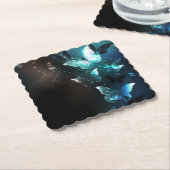 ミントナイトチョウ ペーパーコースター (アングル)