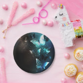 ミントナイトチョウ ペーパープレート (パーティー)