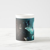 ミントナイトチョウ ボーンチャイナマグカップ (正面)