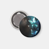 ミントナイトチョウ マグネット (正面/裏面)