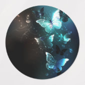 ミントナイトチョウ ラベル (デザイン2)