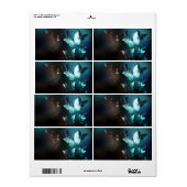 ミントナイトチョウ ラベル (フルシート)