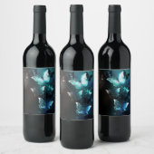 ミントナイトチョウ ワインラベル (ボトル)