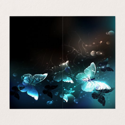 ミントナイトチョウ 名刺 (外部フラット)