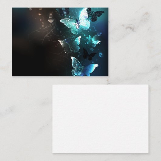 ミントナイトチョウ 名刺 (正面/裏面)