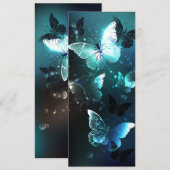 ミントナイトチョウ 招待状 (正面/裏面)