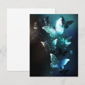 ミントナイトチョウ 招待状 (正面/裏面)