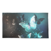 ミントナイトチョウ 枕カバー (裏面-左)