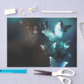 ミントナイトチョウ 薄葉紙 (クラフト)