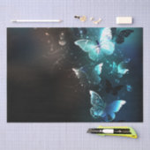 ミントナイトチョウ 薄葉紙 (クラフト)