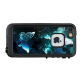 ミントナイトチョウ LifeProof iPhoneケース (裏面横)