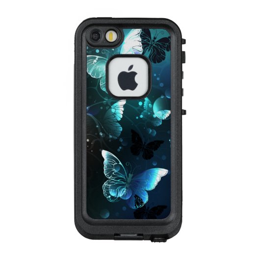 ミントナイトチョウ LifeProof iPhoneケース (裏面)