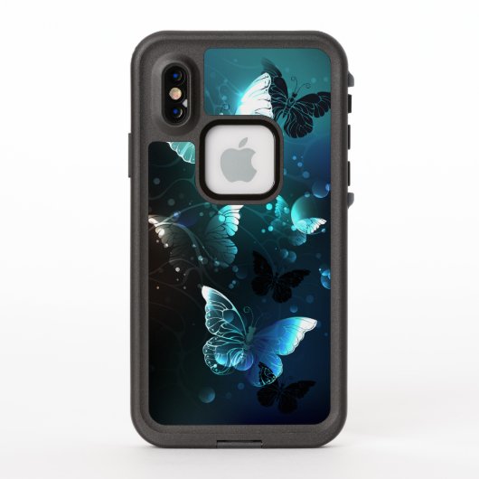 ミントナイトチョウ LifeProof iPhoneケース (裏面)