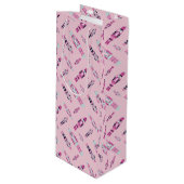 ミントナットクラッカーパレード抱き枕 ワインギフトバッグ (正面アングル)