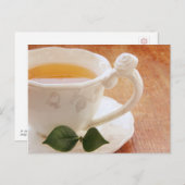 ミントハガキ付きティーカップ ポストカード (正面/裏面)