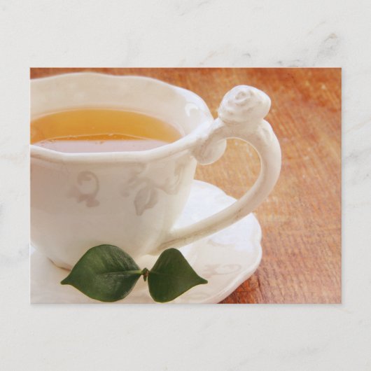 ミントハガキ付きティーカップ ポストカード (正面)