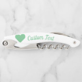 ミントハートカスタムコルクスクリュー ソムリエナイフ (正面)