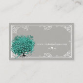 ミントハートツリー名刺 名刺 (裏面)