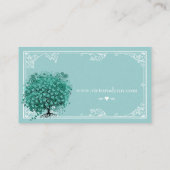 ミントハートツリー名刺 名刺 (裏面)