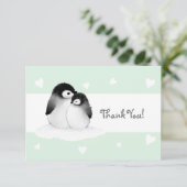 ミントハートペンギンサンキューカード サンキューカード (スタンド正面)
