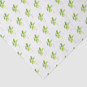 ミントハーブウォーター色の緑のママのパター素朴ン 薄葉紙 (詳細)