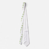 ミントハーブ ネクタイ (裏面)