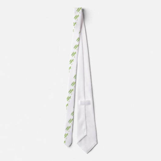 ミントハーブ ネクタイ (裏面)