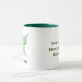 ミントバタフライ マグカップ (中央)