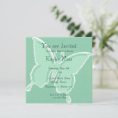 ミントバタフライ 招待状 (スタンド正面)