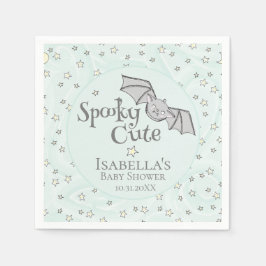 ミントバティ、スター&モーンズカワイイ不気味ー スタンダードカクテルナプキン