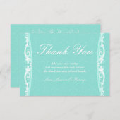 ミントビクトリアンサンキューカード サンキューカード (正面/裏面)