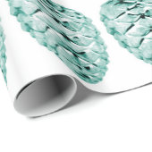 ミントピネコーンラッピング紙 ラッピングペーパー (ロールコーナー)