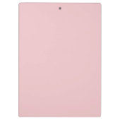 ミントピンクのパステルクリップボードを好きなことをする クリップボード (裏面)