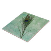 ミントピーコックフェザー タイル (側面)