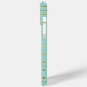 ミントフェイクゴールドフォイル矢印パターン Case-Mate iPhoneケース (裏面 / 左)