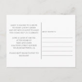 ミントフラワーズアンドスクーターボンボヤジパーティー インビテーションポストカード (裏面)