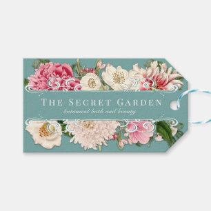 ミントフローラスワーズクラシックヴィンテージ価格ラベル ギフトタグ