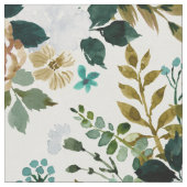 ミントフローラ ファブリック (クローズアップ)