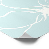 ミントブルーパイングリーン多肉株 ポスター (角)