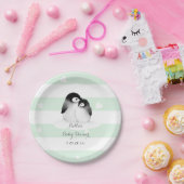 ミントペンギン紙プレート ペーパープレート (パーティー)